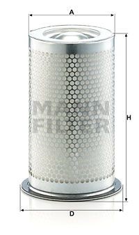 MANN-FILTER Filter, trykkluftteknikk LE 13 012 x MANN-FILTER LE 13 012 x Filter, trykkluftteknikk