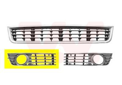 VAN WEZEL Vetracia mrieżka v nárazníku 0325592 VAN WEZEL 0325592 originálne Športová mriežka Audi A4 B6 Avant cena