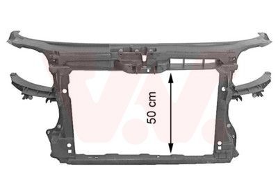 VAN WEZEL Esiosa detailiring 0332678 Esipaneel VAN WEZEL Chevrolet AVEO 0332678