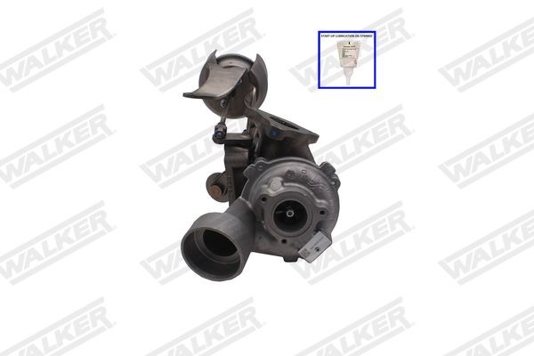 WALKER Tiiviste, pakoputki 80804 WALKER 80804 Peugeot 2008 Farmari pakoputken tiiviste