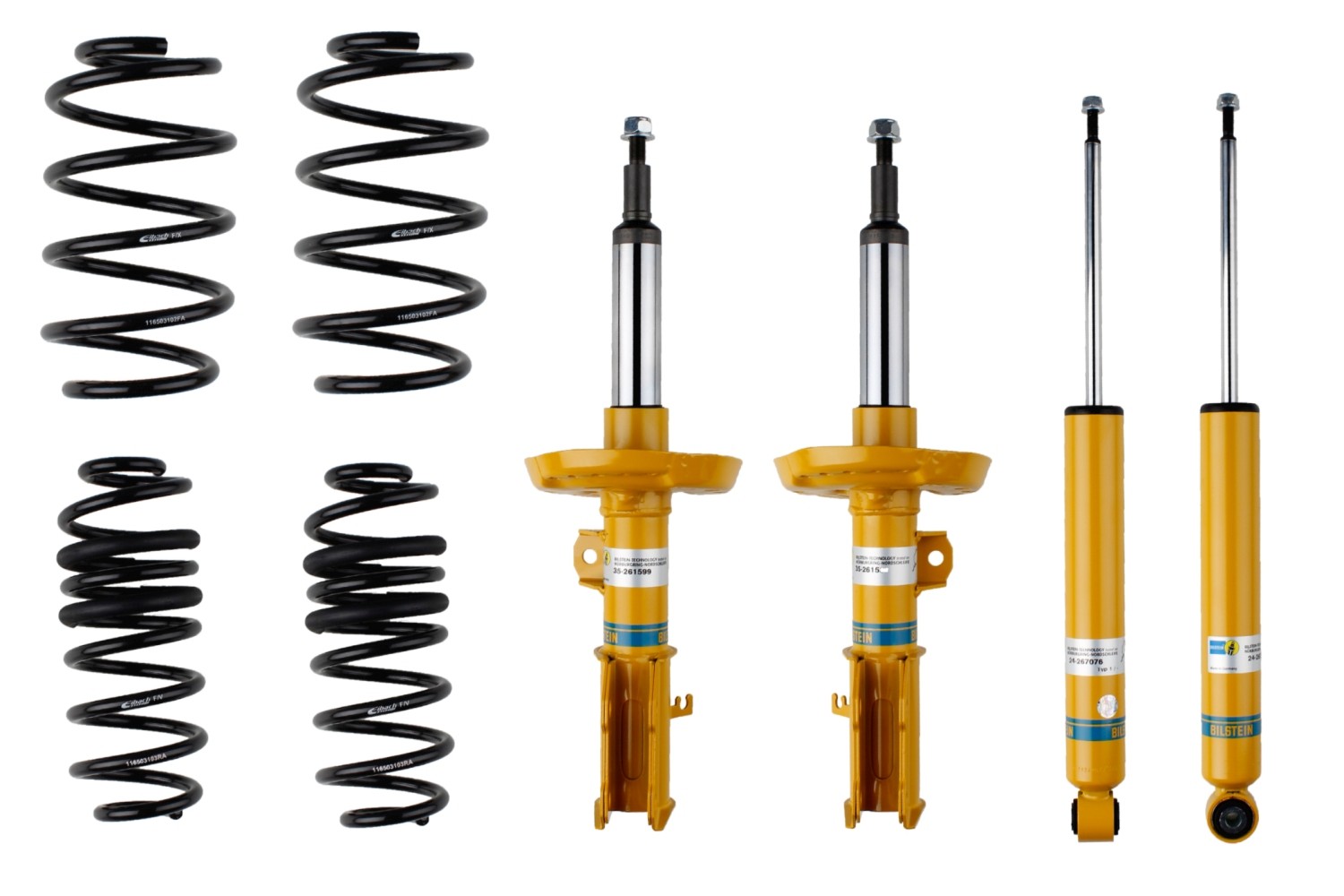 BILSTEIN Støddæmpere og fjedre 46-275318 Sportsundervogn BILSTEIN Opel ASTRA - B12 Pro-Kit 46-275318