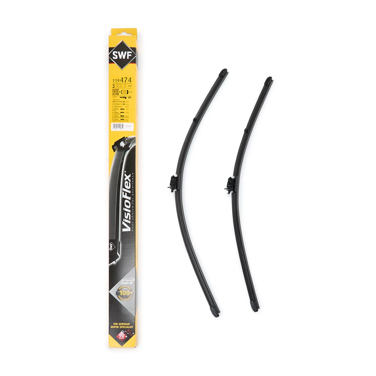 SWF Stikla tīrītāja slotiņa 119474 SWF 119474 Logu slotiņas Mercedes S213 par izdevīgu cenu