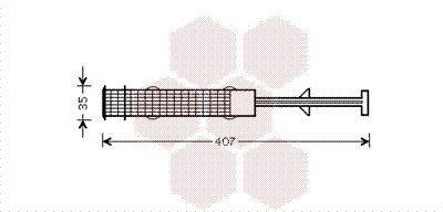 VAN WEZEL Kuivain, ilmastointilaite 0600D270 0600D270 VAN WEZEL Ilmastoinnin kuivain BMW i8