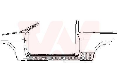 VAN WEZEL Chapa da embaladeira 0602.04 VAN WEZEL 0602.04 Chapa da embaladeira BMW E65 preço