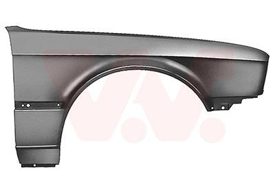 VAN WEZEL Spatbord 0620658 Voorspatbord VAN WEZEL X1 0620658 goedkoop