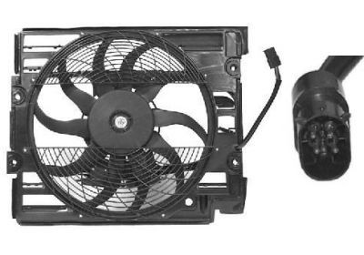 VAN WEZEL Ventilateur, condenseur de climatisation 0639751 Moto ventilateur de condenseur de climatisation VAN WEZEL BMW 0639751