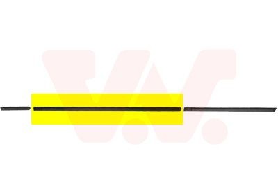 VAN WEZEL Baguette et bande protectrice, porte 0640423 Moulure de porte VAN WEZEL X6 0640423 pas cher