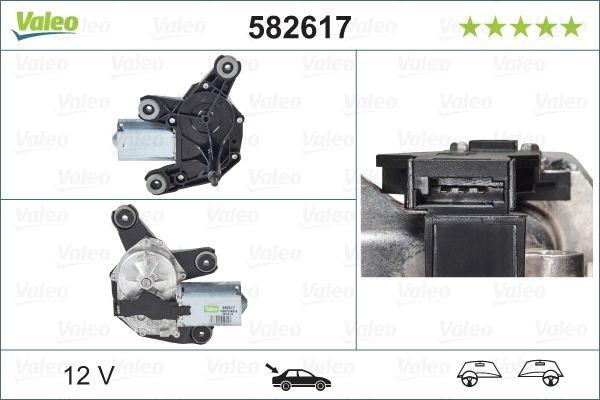 VALEO Motore tergicristallo 582617 VALEO 582617 Motorino tergi FIAT Strada Pick-up (278) originali prezzo
