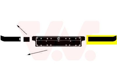 VAN WEZEL Bandeau pare-choc 0640583 VAN WEZEL 0640583 Bandeau pare-choc BMW E36 Compact à un prix avantageux