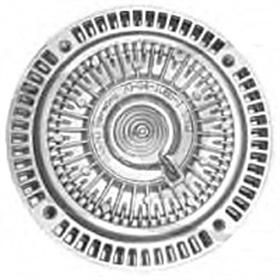 VAN WEZEL Clutch, kjølevifte 0640738 0640738 Radiatorvifte kobling VAN WEZEL BMW 2-serie