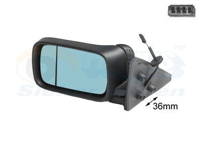 VAN WEZEL Espelho retrovisor 0640827 VAN WEZEL 0640827 Espelho retrovisor BMW 4 Cabrio (F33, F83) 435 d xDrive 313 cv 2018