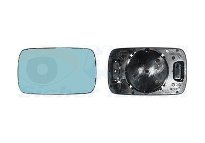 VAN WEZEL Spoguļstikls, Ārējais atpakaļskata spogulis 0640831 VAN WEZEL 0640831 Spoguļstikls BMW E36 Cabrio lēti