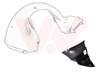 VAN WEZEL Detailid, rattakoobas 0646436 Esiratta koobas ja tagaratta koobas VAN WEZEL Dodge RAM 0646436