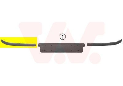VAN WEZEL Apdare- / Aizsarguzlika, Bampers 0646584 VAN WEZEL 0646584 Apdare, bampers BMW E46 Touring par izdevīgu cenu