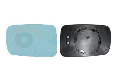 VAN WEZEL Speilglass, ytterspeil 0647837 VAN WEZEL 0647837 Sidespeilglass 3 Cabrio (E46) pris