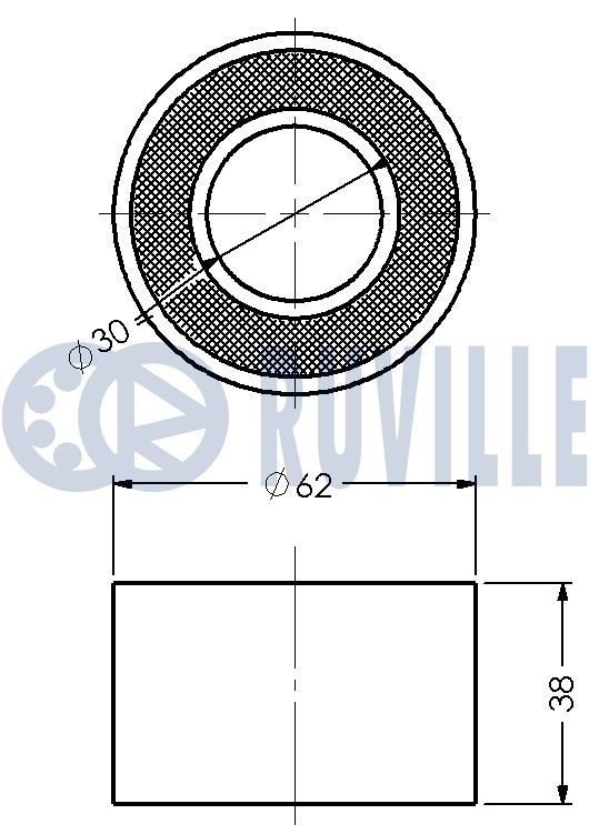 RUVILLE Bærekule 924405 924405 RUVILLE Opphengskule Daewoo billige