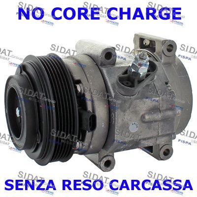 SIDAT Ilmastoinnin kompressori 1.4135R 1.4135R SIDAT Ilmastoinnin kompressori SSANGYONG REXTON
