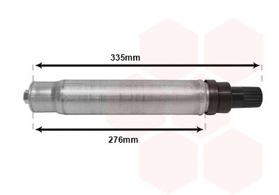 VAN WEZEL Kuivati, kliimaseade 0900D204 Kuivati kliimaseade VAN WEZEL PARTNER 0900D204 odav