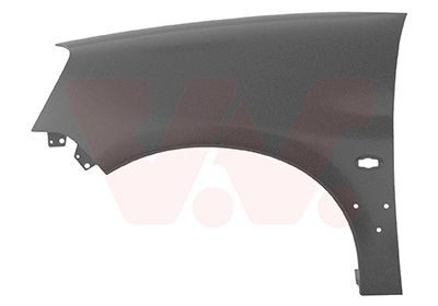 VAN WEZEL Wing fender 0904655 Peugeot 5F Wings 0904655 VAN WEZEL