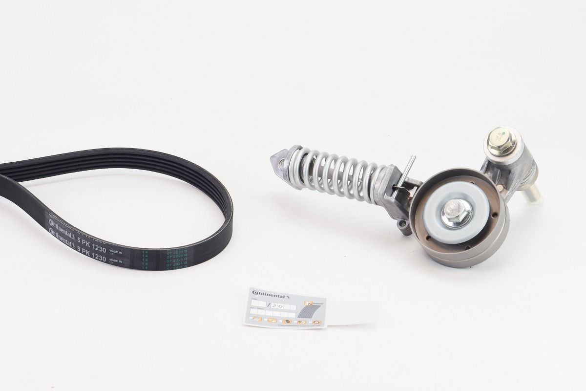 Soonrihmakomplekt CONTITECH 5PK1230K1 CONTITECH 5PK1230K1: Soonrihm Opel AGILA 2003