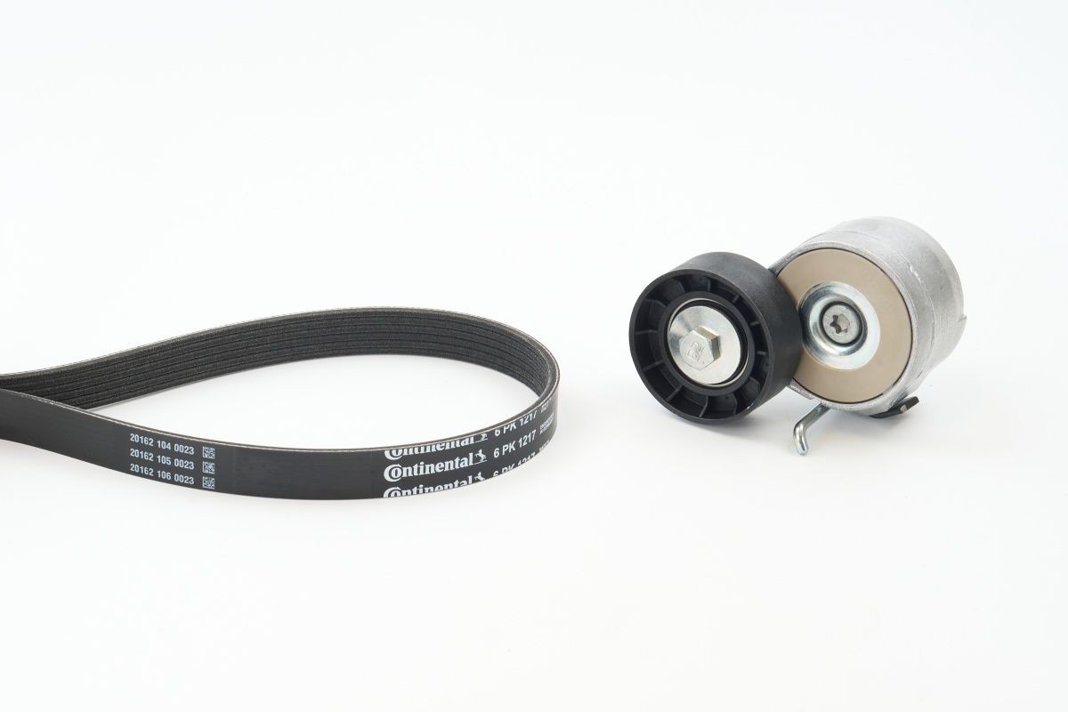 CONTITECH Poly V-riem set 6PK1217K2 prijs Poly v riemen kit Chevrolet T300 6PK1217K2 CONTITECH