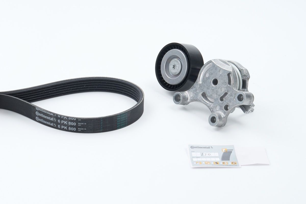 CONTITECH Σετ ιμάντων poly-V 6PK800K2 6PK800K2 Κιτ ιμάντα κίνησης CONTITECH FORD TRANSIT CUSTOM