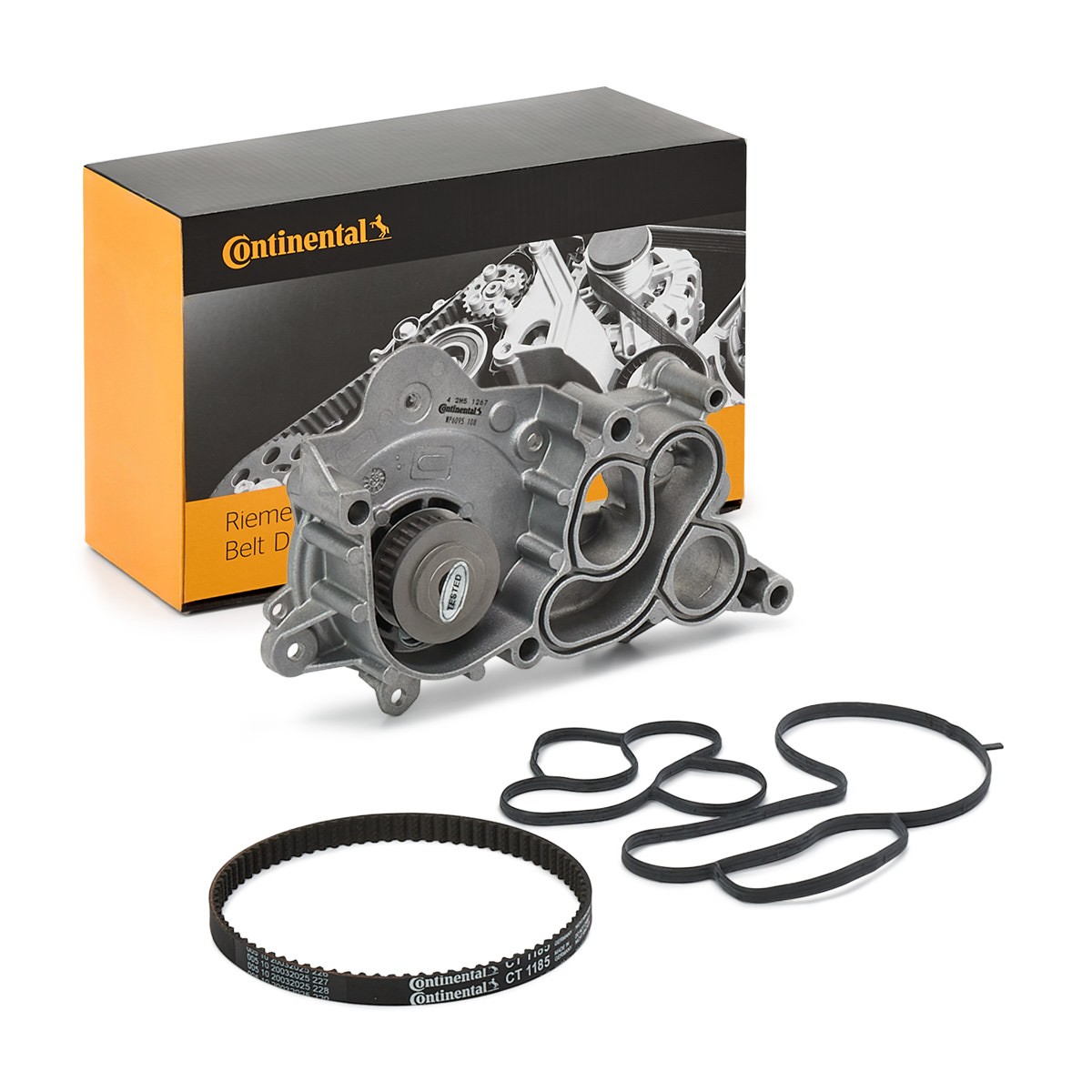 CONTITECH Tandremssæt med vandpumpe CT1185WP1 CT1185WP1 Vandpumpe + tandremssæt CONTITECH JAGUAR XJ