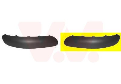 VAN WEZEL Bumper moulding 0925583 VAN WEZEL 0925583 CITROËN Ami EV bumper trim replacement