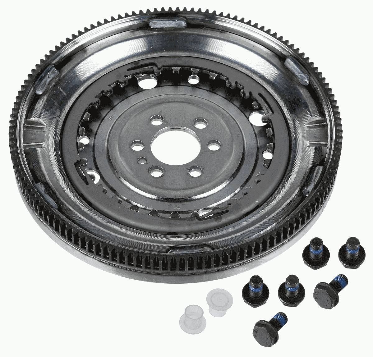 Dobbelmasse svinghjul SACHS 2295 601 007 SACHS Dual-mass flywheel 2295 601 007 Enkelmasse svinghjul SEAT IBIZA 2010