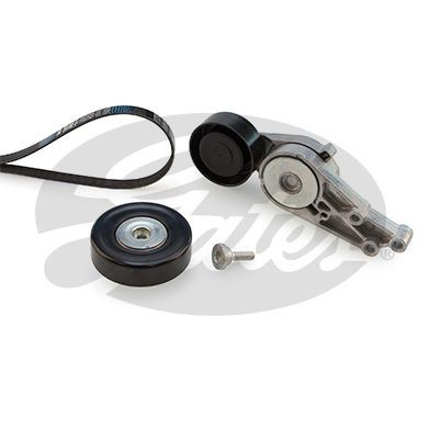 GATES Ozubený klinový remeň - Sada K056PK1590 GATES K056PK1590 Sada klinového rebrovaného remena Audi A4 B5 Avant originálne cena