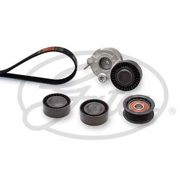 GATES Drivremssats K056PK2520 GATES K056PK2520 drivremssats Porsche Cayenne 955 pris