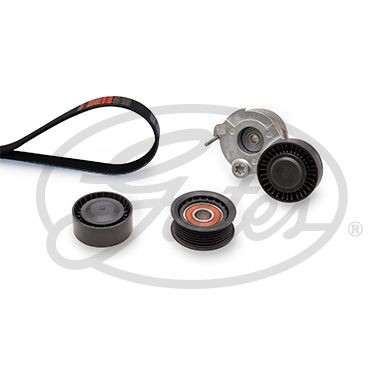 GATES Drivremssats K066PK2413 GATES K066PK2413 Flerspårsremssats Porsche Boxster 987