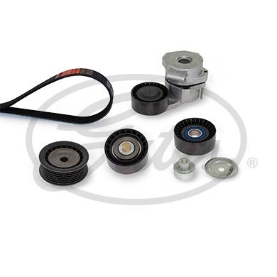 GATES Poly V-riem set K086PK1685 GATES K086PK1685 Poly v riem set Ford Galaxy MK3 prijs