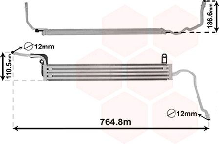 VAN WEZEL Õliradiaator, roolimine 06013723 06013723 Õliradiaator, roolimine VAN WEZEL MAZDA MX-5