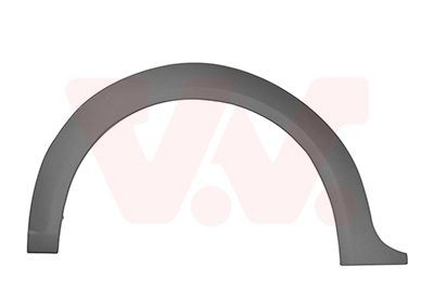 VAN WEZEL Alargamento, guarda-lamas 1885522 VAN WEZEL 1885522 originais Abas de guarda-lamas S-Max WA6 custo