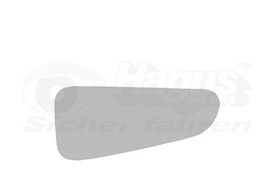 VAN WEZEL Mirror Glass, outside mirror 1987834 1987834 VAN WEZEL glass for wing mirror for FORD TRANSIT COURIER