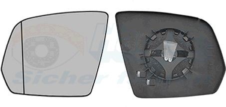 VAN WEZEL Speilglass, ytterspeil 3089837 3089837 Sidespeilglass MERCEDES-BENZ 123-serien VAN WEZEL