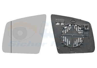 VAN WEZEL Backspegelglas 3095837 Byta Backspegelglas Mercedes W251 kostnad VAN WEZEL 3095837