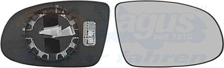 Sklo vonkajżieho zrkadla VAN WEZEL 3715838 VAN WEZEL 3715838: Spätné zrkadlo Opel OMEGA 2003