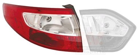 Bakljus VAN WEZEL 4305931 VAN WEZEL 4305931 Bakljus RENAULT FLUENCE 2017
