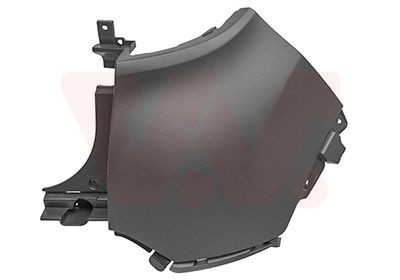 VAN WEZEL Støtfanger bak 4386534 Frontfanger og bakfanger VAN WEZEL Renault DUSTER 4386534