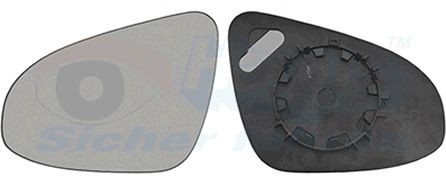 VAN WEZEL Speilglass, ytterspeil 5437831 VAN WEZEL 5437831 Speilglass Toyota Starlet 4 pris