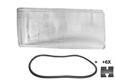 VAN WEZEL Lygteglas, forlygte 5928978 5928978 Lygteglas forlygte FORD StreetKA VAN WEZEL
