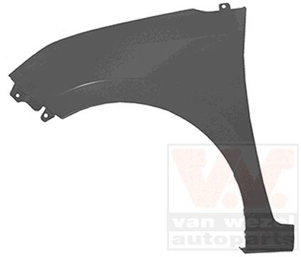 VAN WEZEL Hjulskjerm 8249657 VAN WEZEL 8249657 Skvettskjerm Hyundai i10 IA billige