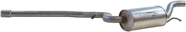 BOSAL Vidējais izpl. gāzu trokšņa slāpētājs 285-457 285-457 BOSAL Vidējais trokšņa slāpētājs Skoda lēti