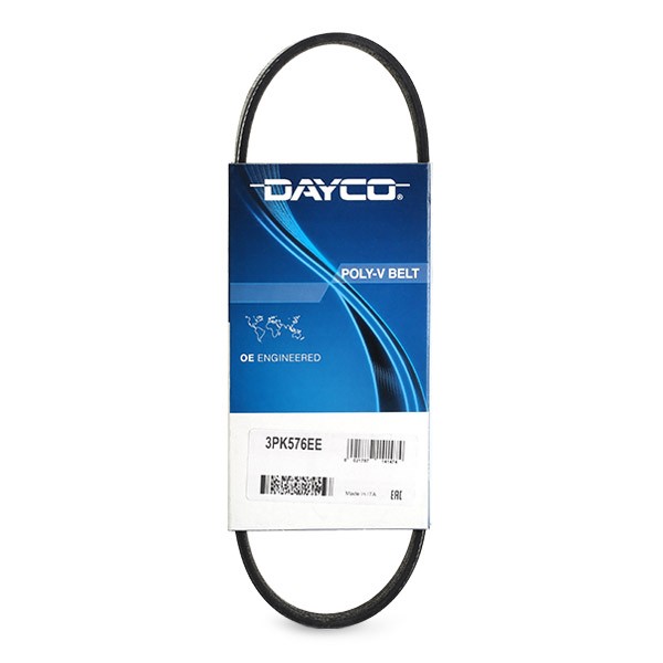 DAYCO Multiriem 3PK576EE DAYCO 3PK576EE Multiriem VAUXHALL Corsa Mk5 (F) aan een voordelige prijs