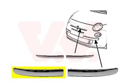 VAN WEZEL Kate, põrkeraud 1604582 VAN WEZEL 1604582 Kate, põrkeraud