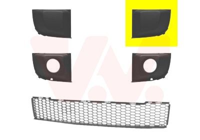 VAN WEZEL Vetracia mrieżka v nárazníku 1604591 VAN WEZEL 1604591 Vetracia mrieżka v nárazníku FIAT 500 C Cabrio (312) 0.9 (312AXM1B) 105 KS 2017