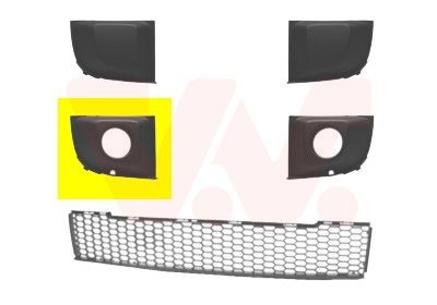 VAN WEZEL Ventilasjonsgitter 1604594 VAN WEZEL 1604594 Ventilasjonsgitter FIAT 500 Hatchback (312) 1.4 (301J410) 102 hk 2017