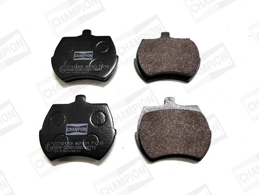 CHAMPION Kit pastiglie freni 571212CH CHAMPION 571212CH Kit pastiglie freni INNOCENTI Mini Hatchback 1.0 48 CV 1980